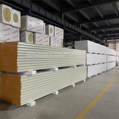 Glassy Magnesium Hollow Color Steel Plate Hospital Clean Board Wall Panel photo-4