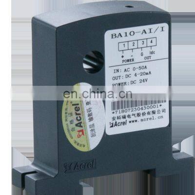 Acrel BA10-AI/I Electrical Transducer Input 0-50A Output 4 20mA Current Sensor photo-2