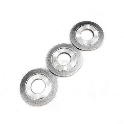 Precision Grinding of 400 Mesh Tungsten Steel Cutting Tools With Double Beveled Sharp Angle Grinding Wheel Electroplated Diamond Sand photo-4