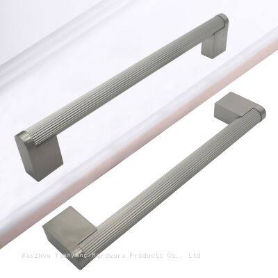 Knurled Cabinet Handles Cabinet Pulls Aluminum Handles Knurled Drawer Pulls Gold and Black Oxidation Finish With Diamond Pattern photo-3