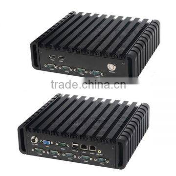 industrial fanless mini computer with dual lan and 2 GB RAM