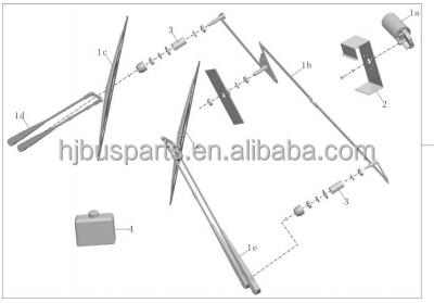 Bus Accessories Coach 5207-00281 ZK6127H Windshield Washer Tank High Quality Bus Parts Wiper Washer photo-6