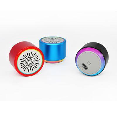 2024 New TWS Wireless Portable Speaker with Type C Port Portable Speaker Bluetooth  Mini Portable Speaker for Promotion Gift