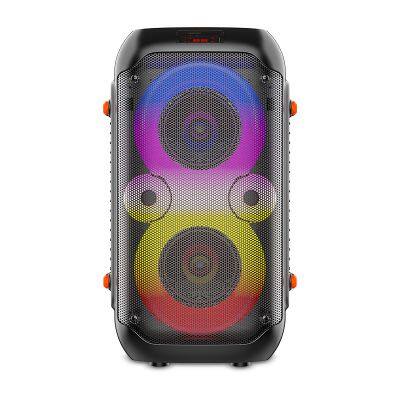 Outdoor Portable Dual 4 Inch Active Stereo RGB Magic Lights Support Multiple Playback Modes Speaker