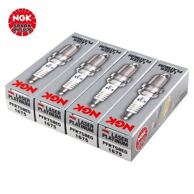 Wholesale Original Genuine NGK Spark Plug Double Platinum PFR7S8EG 1675 Car Engine Spark Plug for VW photo-3