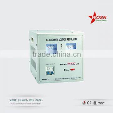 with 90-260V Analog Display single phase SVR-3000VA voltage stabilizer/regulator