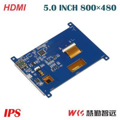 5-inch TFT LCD and 800x480 Resolution HD-MI Interface Touch Screen Display photo-4