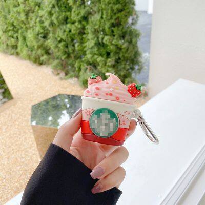 Over 1000 Patterns Custom 3D Ice Cream Cute Cartoons Silicone Earphone Accessories Protector Case for Airpods 3 Pro 2 Generation photo-4