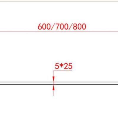 Manufacturer Towel Bar 304 Stainless Steel Towel Shelf Bath Towel Rack Bathroom Accessories photo-3