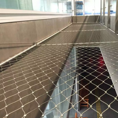 Customizable Stainless Steel Rope Mesh, Various Mesh Sizes for Animal Husbandry & Livestock Fencing