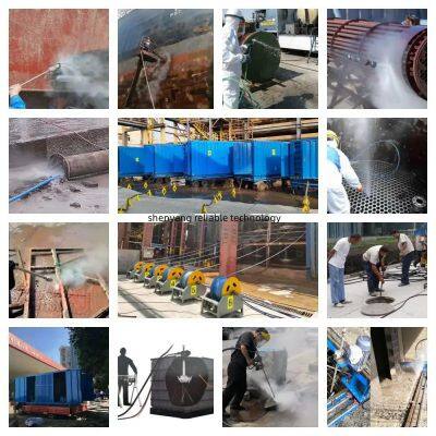 1500bar Diesel Chemical Plant Refrigerator Derust Paint High Pressure Washer