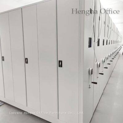 Manual Mobile Shelving | Rolling File Storage System on Tracks photo-5