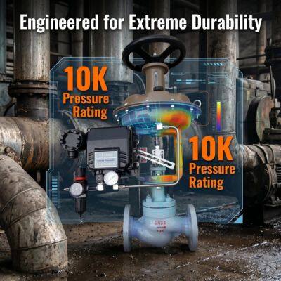 JIS Certified Pressure Regulating Valve with Manual Lock for Process Control Systems