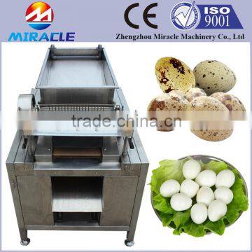 Automatic quail egg process machine for make shelled quail egg shelling machine