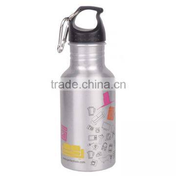Aluminum Bottle Empty 450ml Volumes Long Flask Water Bottle Supplier's Choice photo-6