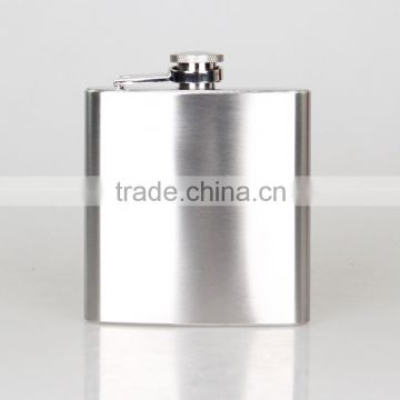 Hot sale in EU and USA market China made 6oz stainless steal hip flask