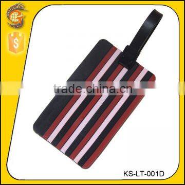 eco-friendly waterproof stripe suitcase tag