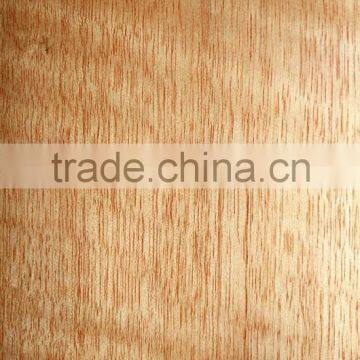 0.5mm 1mm thickness natural Red Tung Figure wood veneer for decorative furniture laminated skin sheets