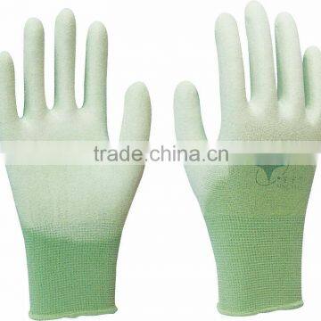 Working PU Gloves/PU Coated Gloves/Nylon PU Gloves