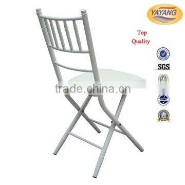 Wholesale Portable Folding Padded White Chiavari Chair photo-5
