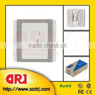 cat6 single port with shutter face plate