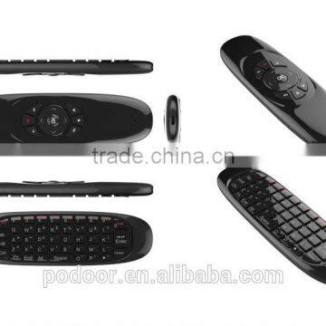 2015 Podoor PC100 2.4g Wireless Fly Mouse Wireless Keyboard and Mouse, Fly Air Mouse photo-5