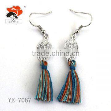 Fashion Women Simple Trendy Styles Multicolor Copper Jewelry Earrings