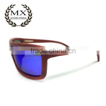 High end 8 base curve wooden sunglasses wholesale in china