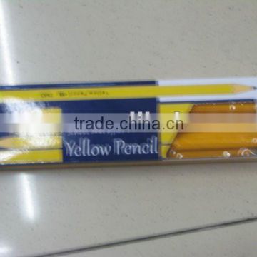 customized yellow pencil