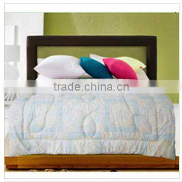 100% polyester hollow fibre top grade artistical and comfortable quilt super warm