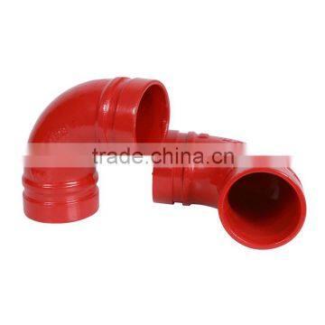 UL/FM Approved Ductile Iron Grooved Pipe Fittings