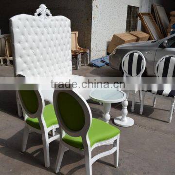 Elegant High Back Lounge Wedding Furniture Set XYN432 photo-4