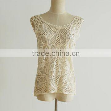 Fancy Ladies Tops Latest Design Women Net Tops Supplier's Choice