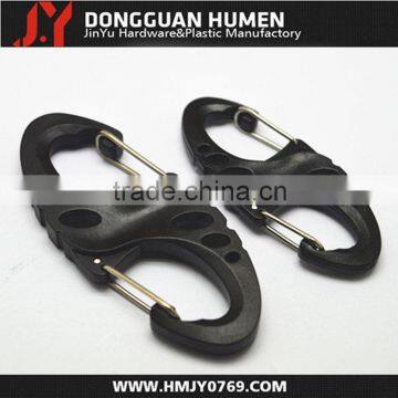 Plastic Hook, Plastic Snap Hook, Bag Carabiner Hook for Keychain photo-3