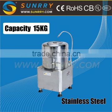 Commercial food processor machine automatic electric potato peeler peeling and cutting machine