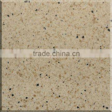 Desert Yellow quartz, man-made, artificial stone slab