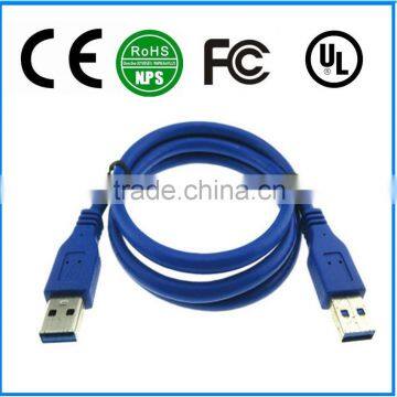 Superspeed USB 3.0 Type A Male to Type A Male Extension Cable Blue 1M 3.3FT photo-3