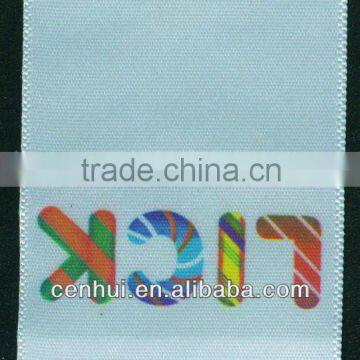 Hot sale fabric printed label.Cotton label for clothing