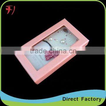 Plastic window box for packaging