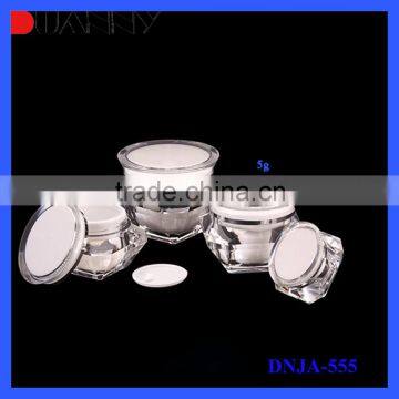 50g Empty Acrylic Diamond Jar Packaging,50g Diamond Jar