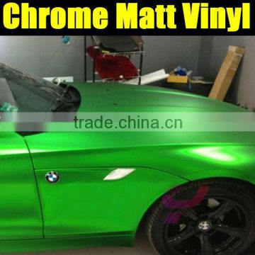 Super matt green car vinyl sticker with newest design