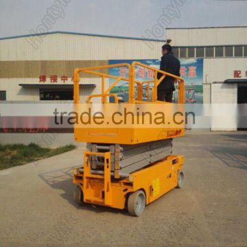 8m self propelled scissorlift/mini scissor lift