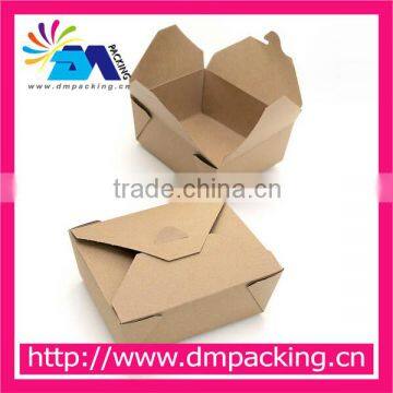 Kraft Brown Food Boxes take out boxes