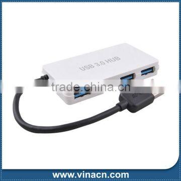 2013 NEW USB 3.0 4 Port Hub with Cable & Adapter