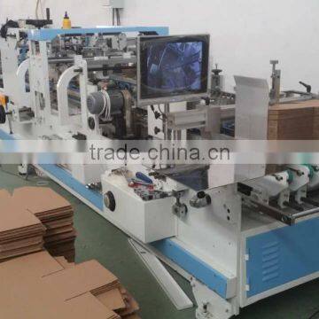 High speed automatic carton box crash-lock bottom folder gluer machine/carton box making machine prices