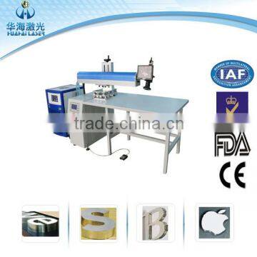 2013New Product AD channel letter laser micro plasma welding machine with label in advert industry with High quality