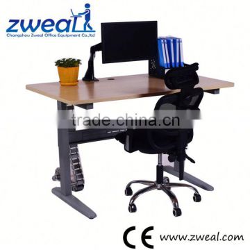 ellipse feet 3 legs electric height adjustable desk factory wholesale