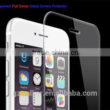 2015 Hot Selling High Quality 2.5D Ultra Thin Transparent Full Cover Tempered Glass Screen Protector for Iphone 6 6s 6s Plus photo-3