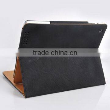 BLACK & TAN STAND SMART MAGNETIC LEATHER CASE COVER FOR NEW APPLE IPAD 2 3 4 AIR AIR 2 MINI 1 2 3 photo-4