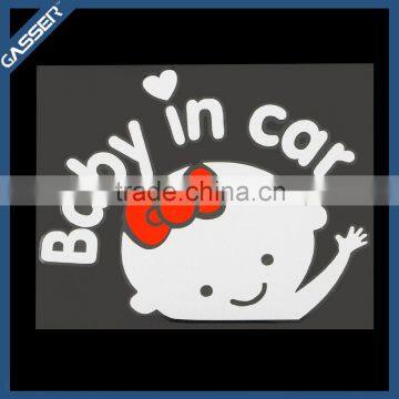 New style self adhesive beautiful printing car sticker design